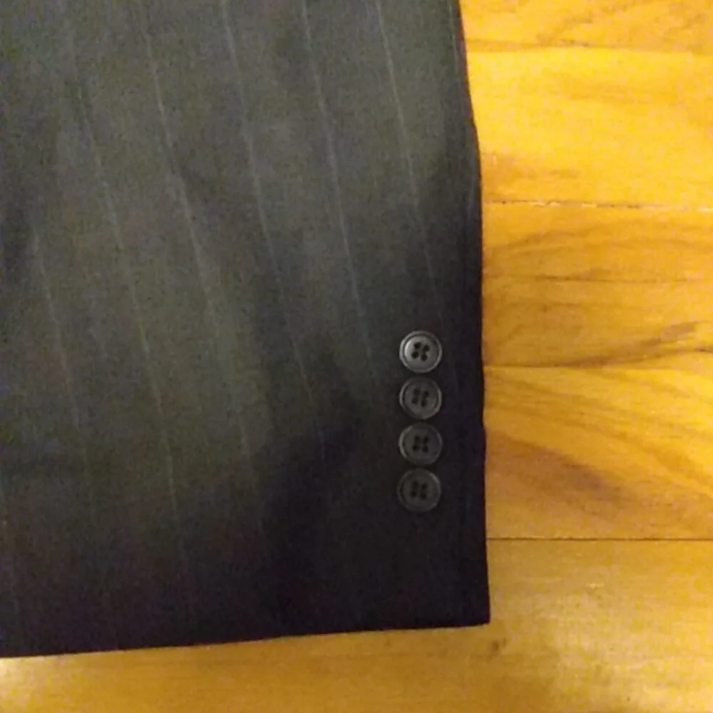 Towncraft Charcoal Pinstripe Blazer